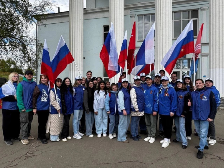 «Движения Первых» — приняли участие в сопровождении Парада Победы в г. Иваново и в г. Москва.